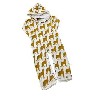 Milkbarn Cheetah Hooded Onesie